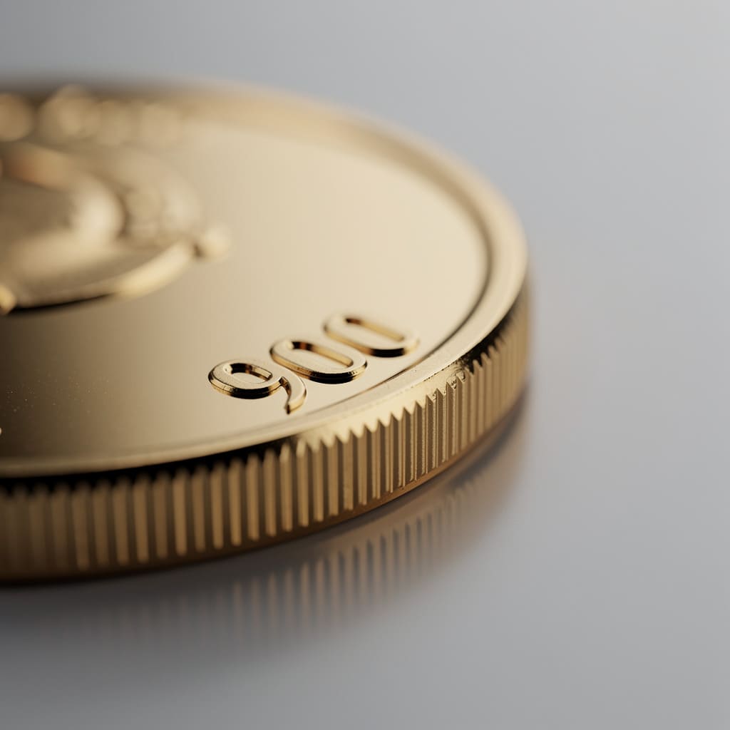 Золото 900 пробы