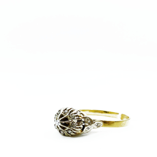 Кольцо из золота 750 пробы