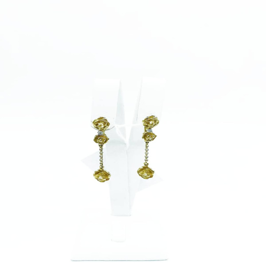 Серьги из золота 585 пробы