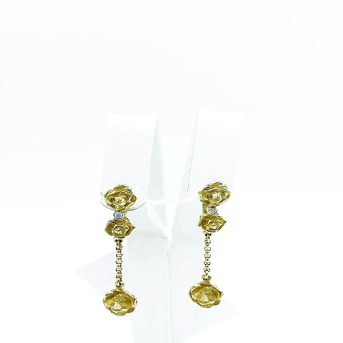 Серьги из золота 585 пробы