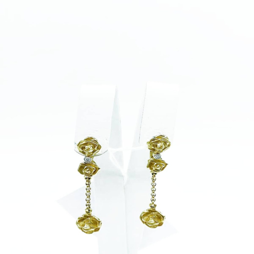 Серьги из золота 585 пробы