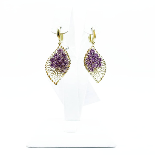 Серьги из золота 585 пробы